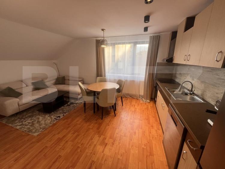 Apartament cu 2 camere semidecomandat, mobilat în Europa