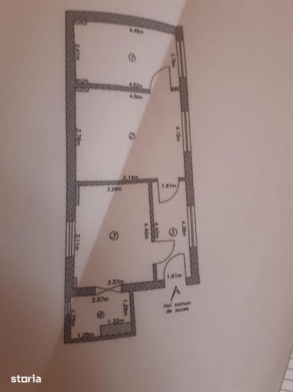 Apartament cu 2 camere în Central