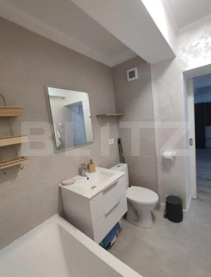 Apartament cu 2 camere semidecomandat, mobilat în Vișani