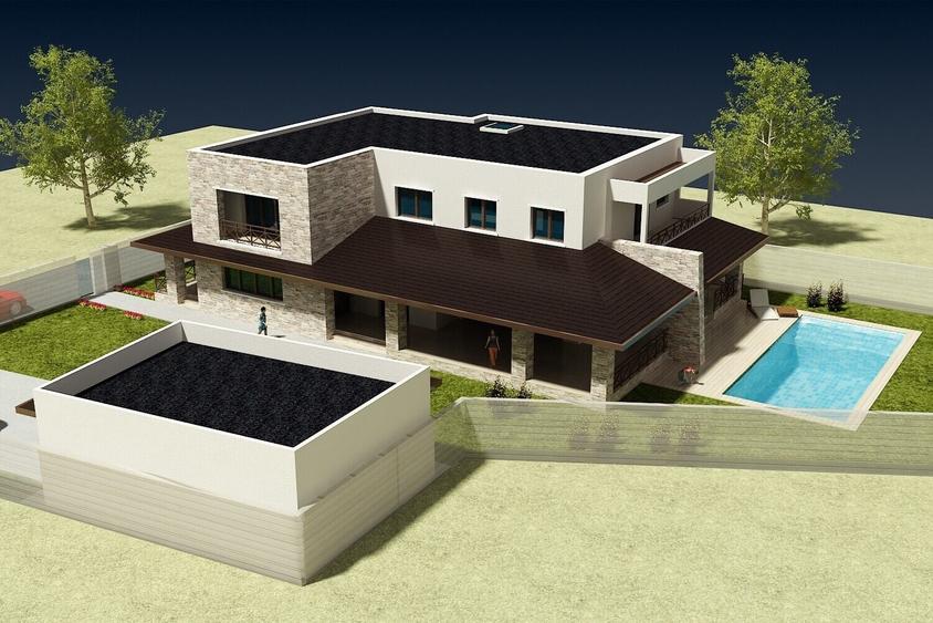 Casă individuală cu 7 camere cu Piscina în Iancu Nicolae