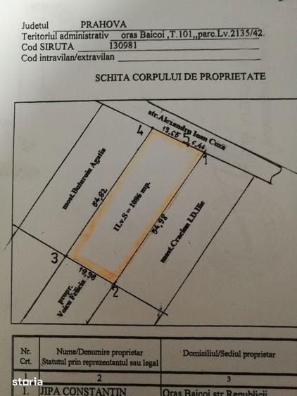 Teren de construit 1000mp, utilita?i ?i acces facil , in Cire?i. - 1