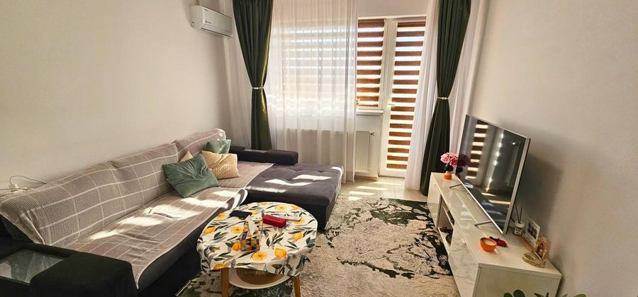 Apartament cu 2 camere semidecomandat, mobilat în Theodor Pallady