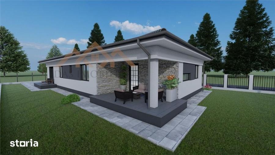 Casă cu 4 camere cu Teren 550 Mp în Central