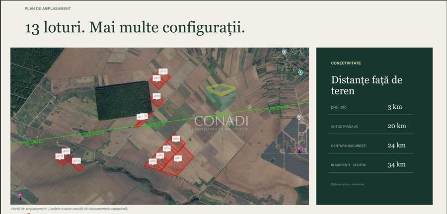 Teren agricol intravilan de 154000 mp, în Bulbucata