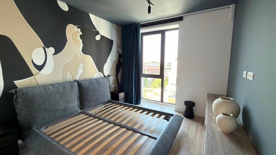 Apartament cu 2 camere semidecomandat, mobilat în Herăstrău