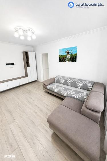 Apartament cu 2 camere semidecomandat, mobilat în Tineretului
