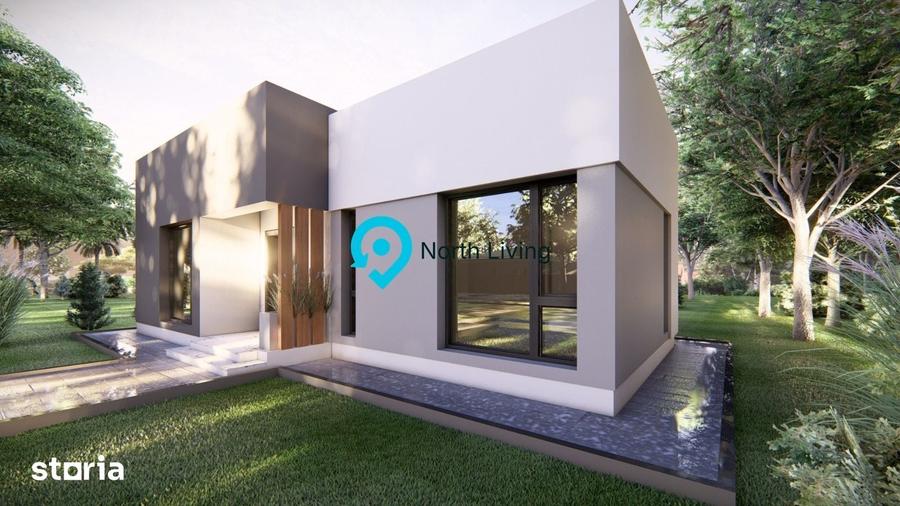Casa individuala - 4 camere - 110 mp utili- Teren 500 mp -Domne?ti - 8