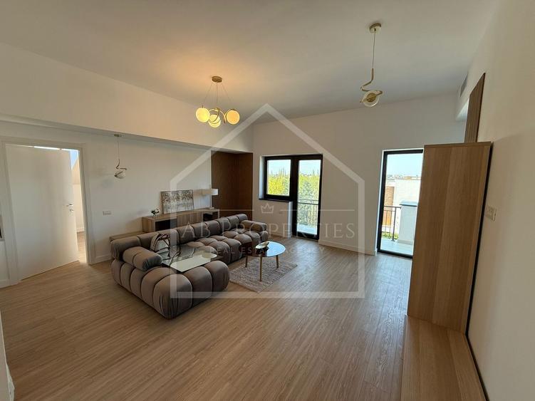 Apartament cu 2 camere semidecomandat, mobilat în Străulești