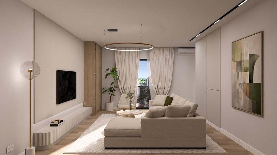 Apartament cu 2 camere decomandat în Punctele Cardinale