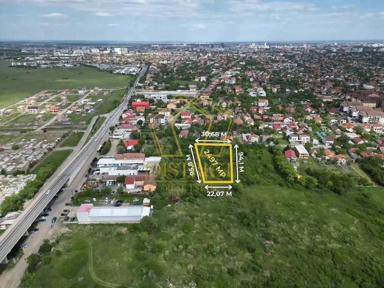 Teren Construcții intravilan de 2497 mp, în Ronaț