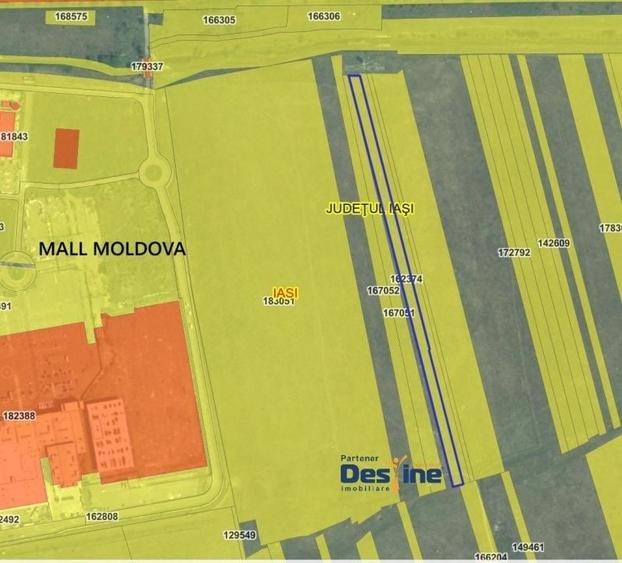 Teren Construcții intravilan de 7500 mp, în Popas Păcurari