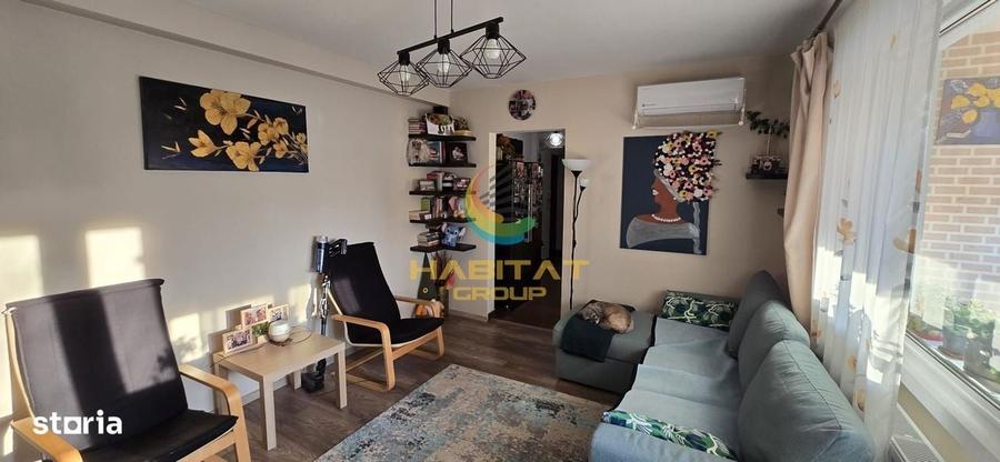 Apartament cu 3 camere semidecomandat, mobilat în Alexandru Obregia