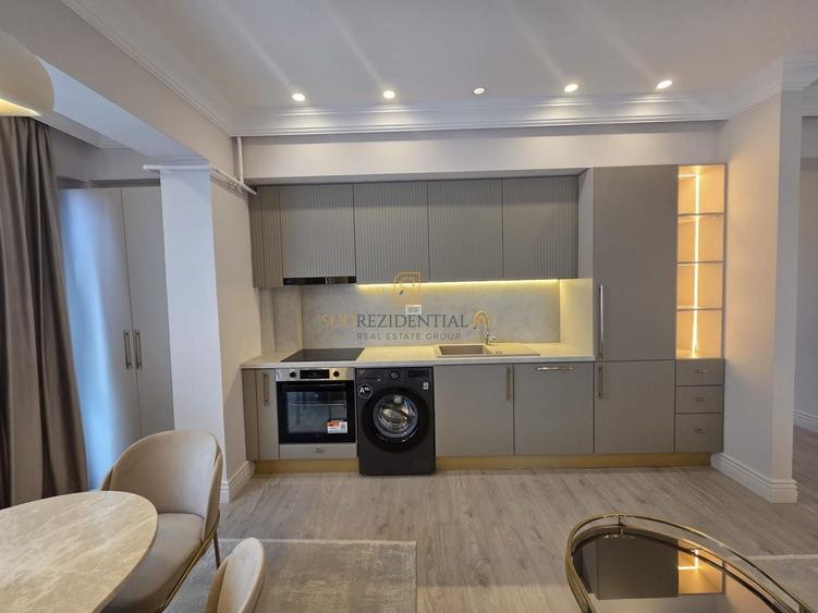 Apartament cu 2 camere semidecomandat, mobilat în Nord
