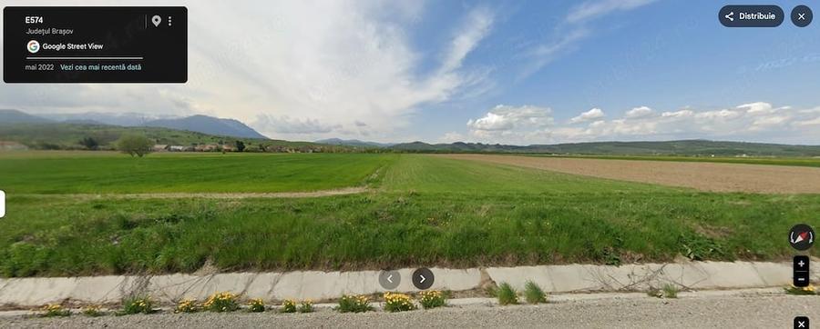 Teren intrare in Bran - in Tohanul Nou, acces direct la DN73 - 2