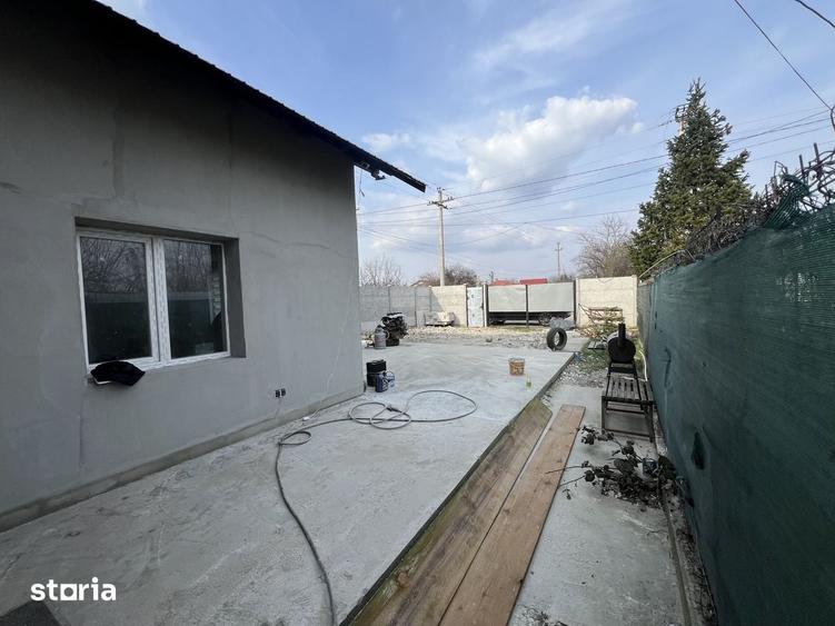 Casă cu 2 camere cu Teren 300 Mp în Dărăști-Ilfov