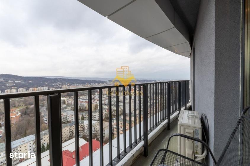 2 camere,parcare, bloc nou, terasa,Manastur, West City, Calea Floresti - 6