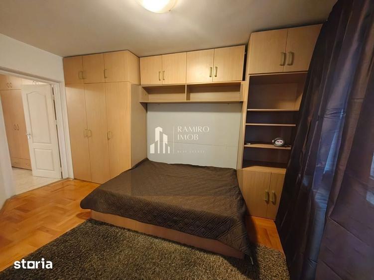 Apartament cu 3 camere decomandat, mobilat în Crângași