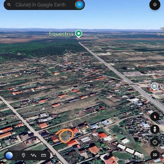 Teren de 550 mp, în Săftica