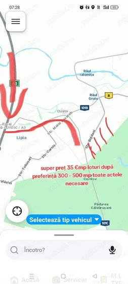 Teren de 500 mp, în Gruiu