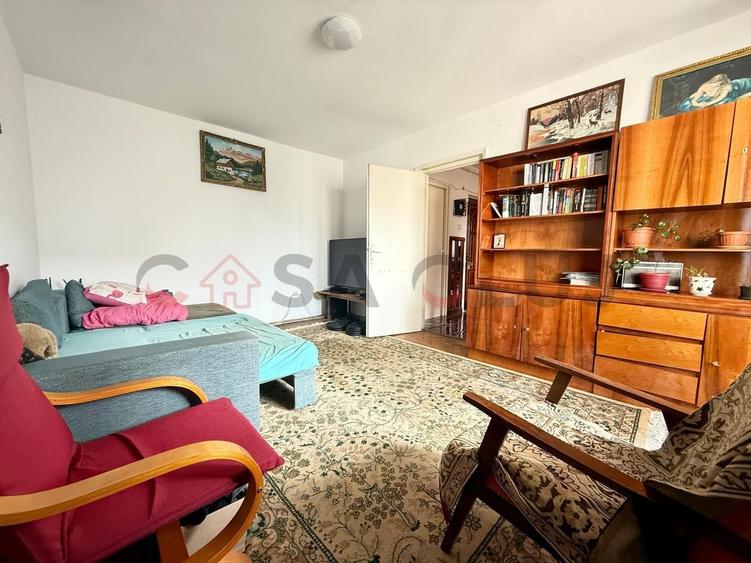 Apartament cu 4 camere semidecomandat, mobilat în Mănăștur