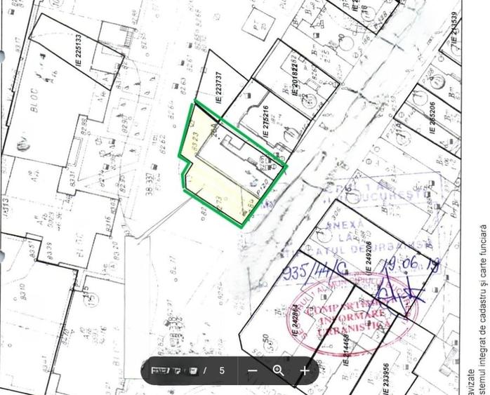 Teren Construcții intravilan de 257 mp, în Banu Manta