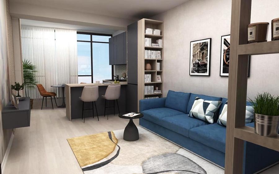 Închiriez apartament cu 2 camere lânga Palas Mall - 1