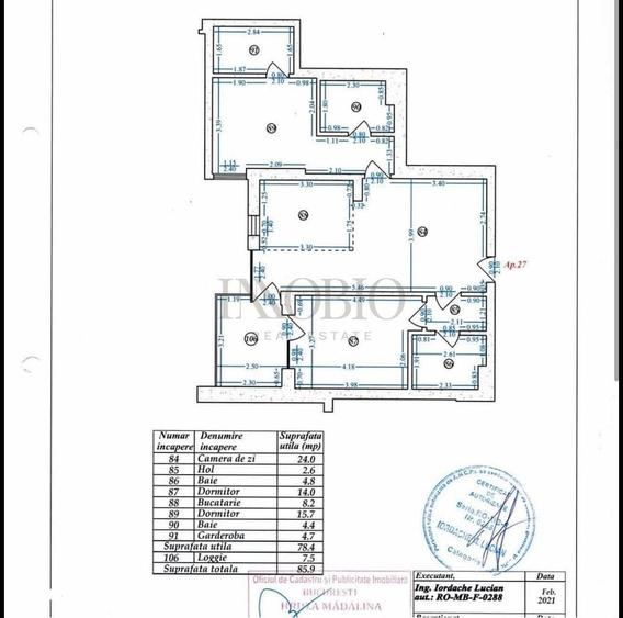 Apartament 3 camere premium | Mobilat | Loc de parcare | Herastrau - 14