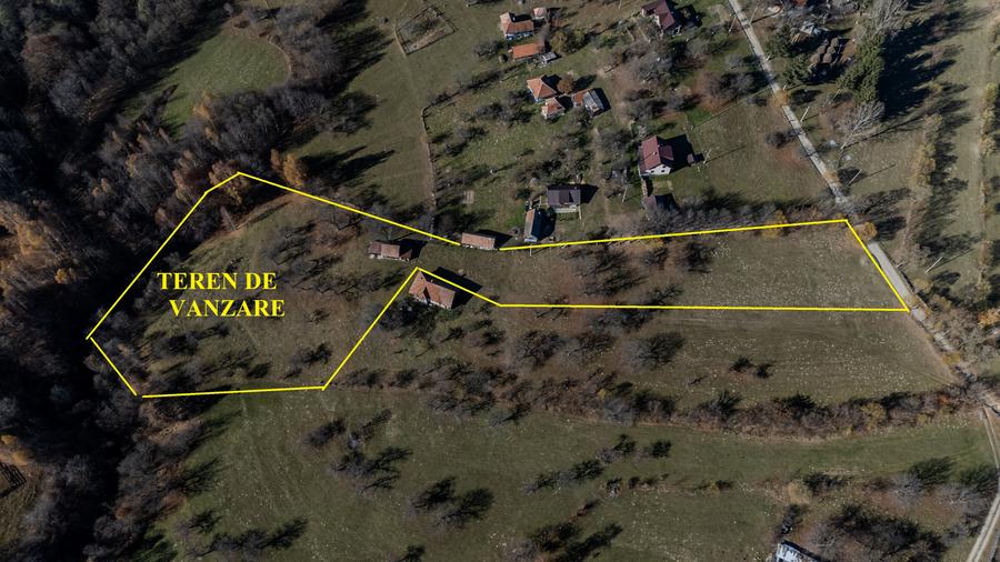 Teren Construcții intravilan de 8938 mp, în Bran