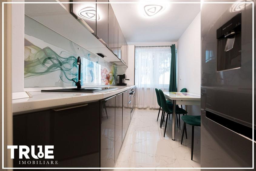 Apartament cu 3 camere decomandat, mobilat în Aleea Carpați