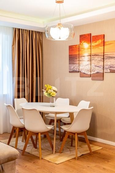 Apartament cu 4 camere semidecomandat, mobilat în Plopilor