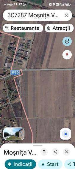 Teren agricol extravilan de 10000 mp, în Moșnița Nouă