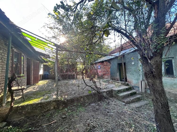 Bocsa Romana, 2 Corpuri de cladire cu Teren si garaj, la Strada Principala - 14