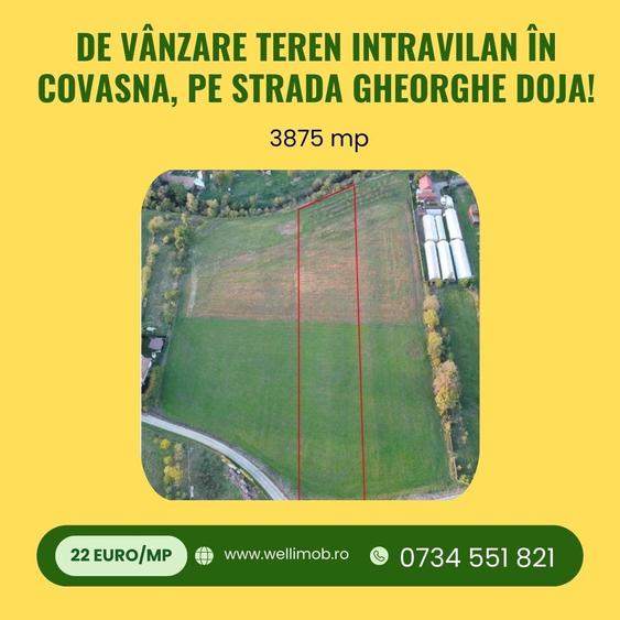 Teren agricol intravilan de 3875 mp, în Periferie