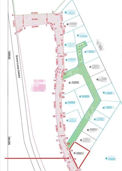 Teren Construcții intravilan de 393 mp, în Theodor Pallady