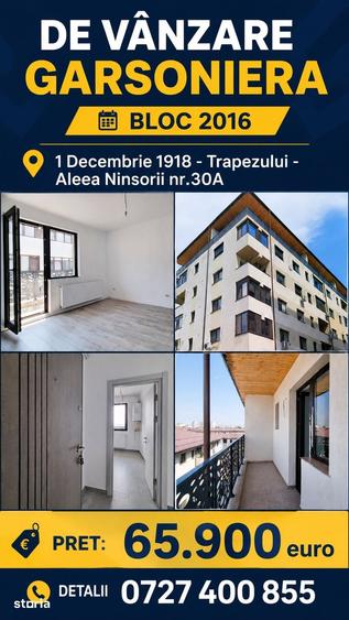 Vanzare Garsoniera 1 Decembrie 1918 -Trapezului -Aleea Ninsorii nr.30A - 7