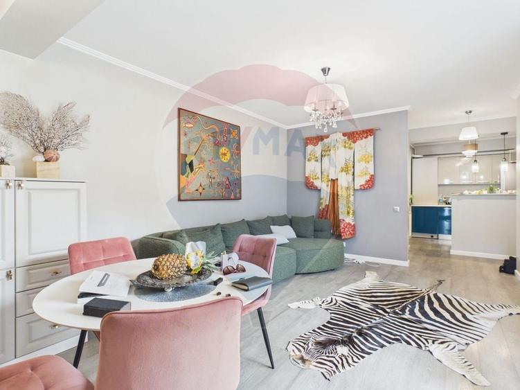 Apartament cu 2 camere decomandat, mobilat în Bucureștii Noi