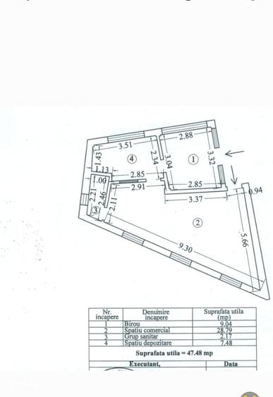 Tomis 3, spatiu 50 mp cu 2 intrari - 3