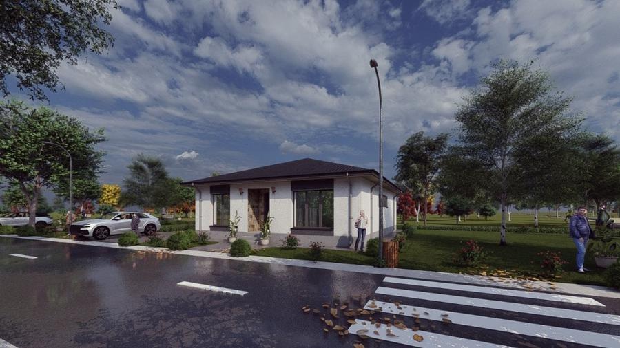 Casă individuală cu 4 camere cu Teren 400 Mp în Corbeanca
