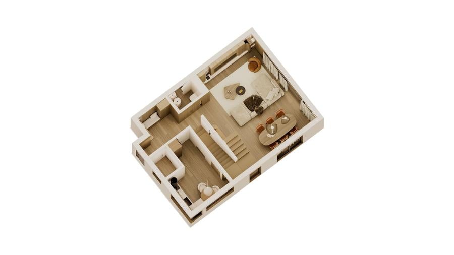 Vila premium 4 camere-drum privat, la 500m de padure, pompa de caldura - 12