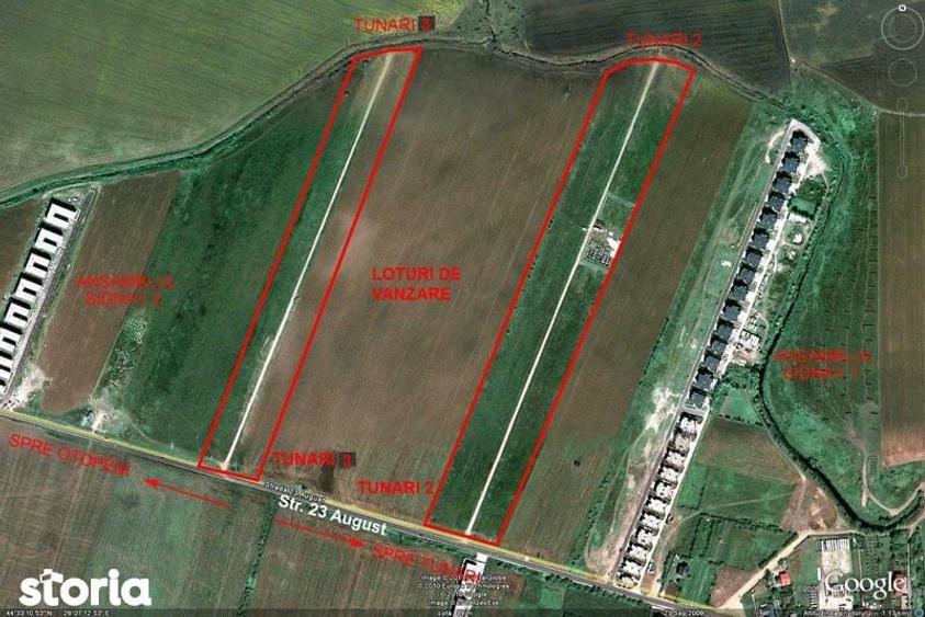 TUNARI 1 Decembrie, 743 mp Loturi pentru constructie - 2