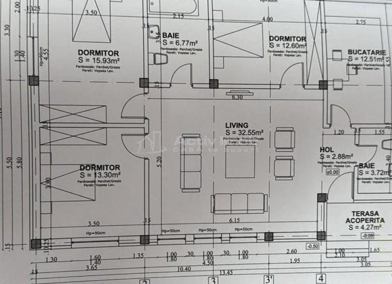 Casă cu 4 camere cu Teren 350 Mp în Central