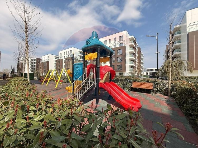 Apartament cu 2 camere semidecomandat în Pipera