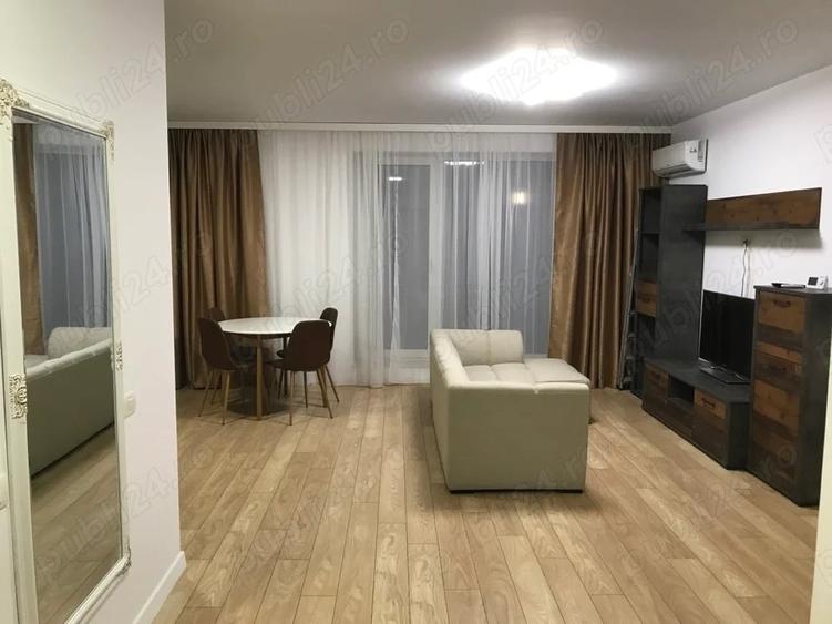 Apartament cu 2 camere semidecomandat, mobilat în Pipera — fotografia 1
