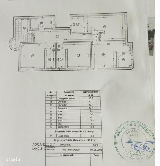 Casă cu 4 camere cu Teren 243 Mp în Parcul Carol