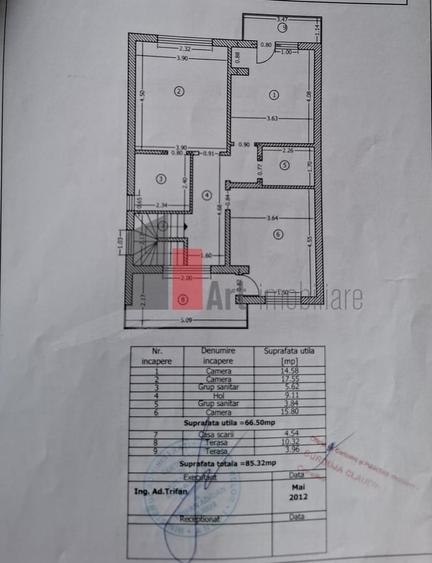 Casă cu 4 camere în Olteni