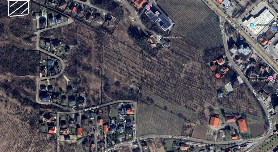 Teren Construcții intravilan de 1712 mp, în Bucium
