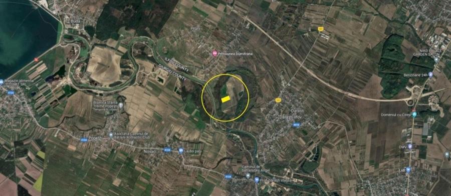 Teren Construcții intravilan de 21820 mp, în Dărăști-Ilfov