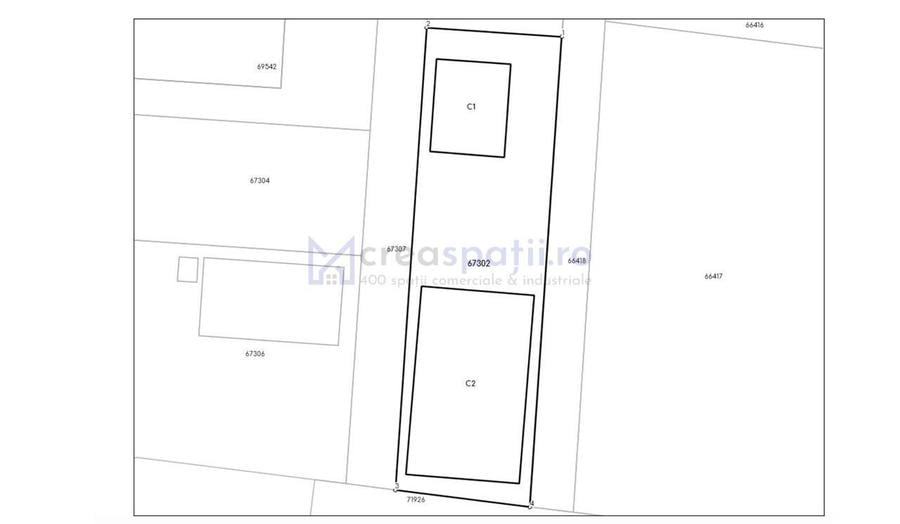 Spațiu comercial, de 593 mp, în Tomești