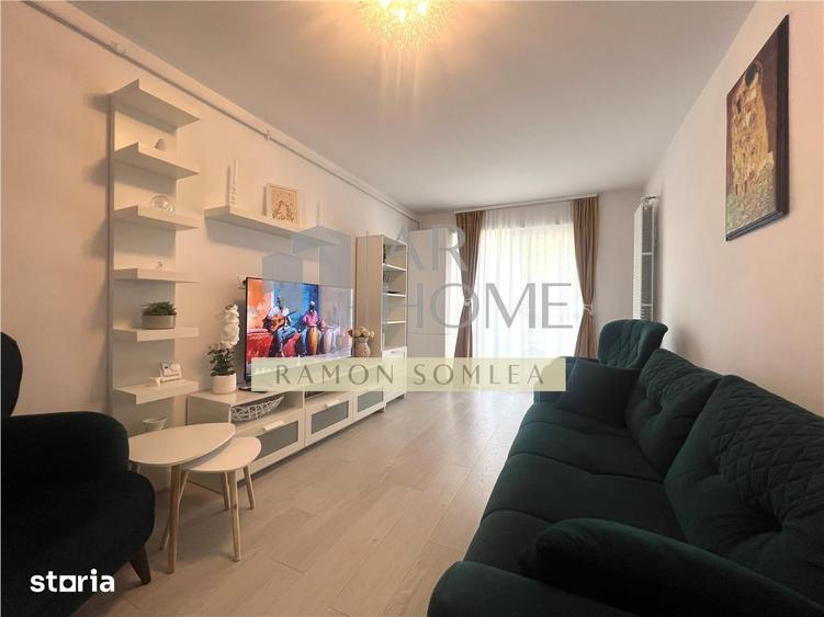 Apartament cu 2 camere, mobilat în Sud