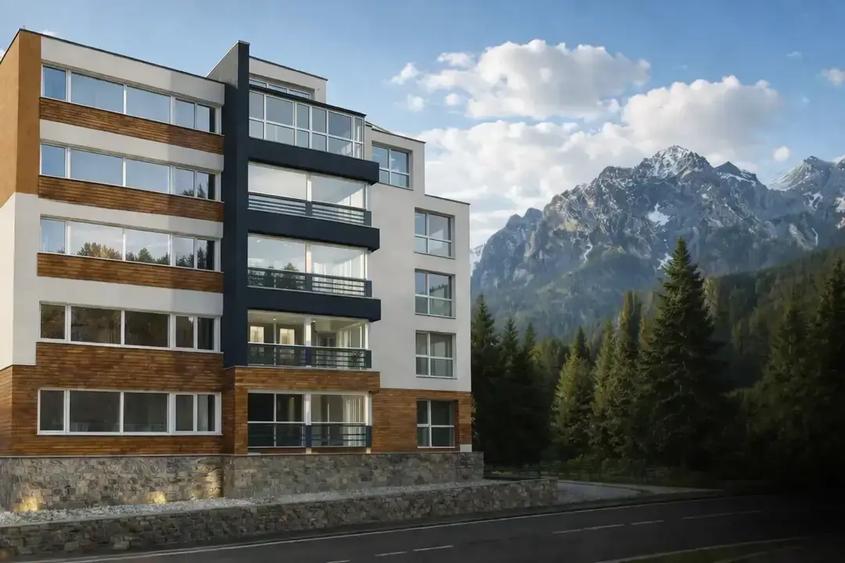 Apartament cu 2 camere în Bușteni